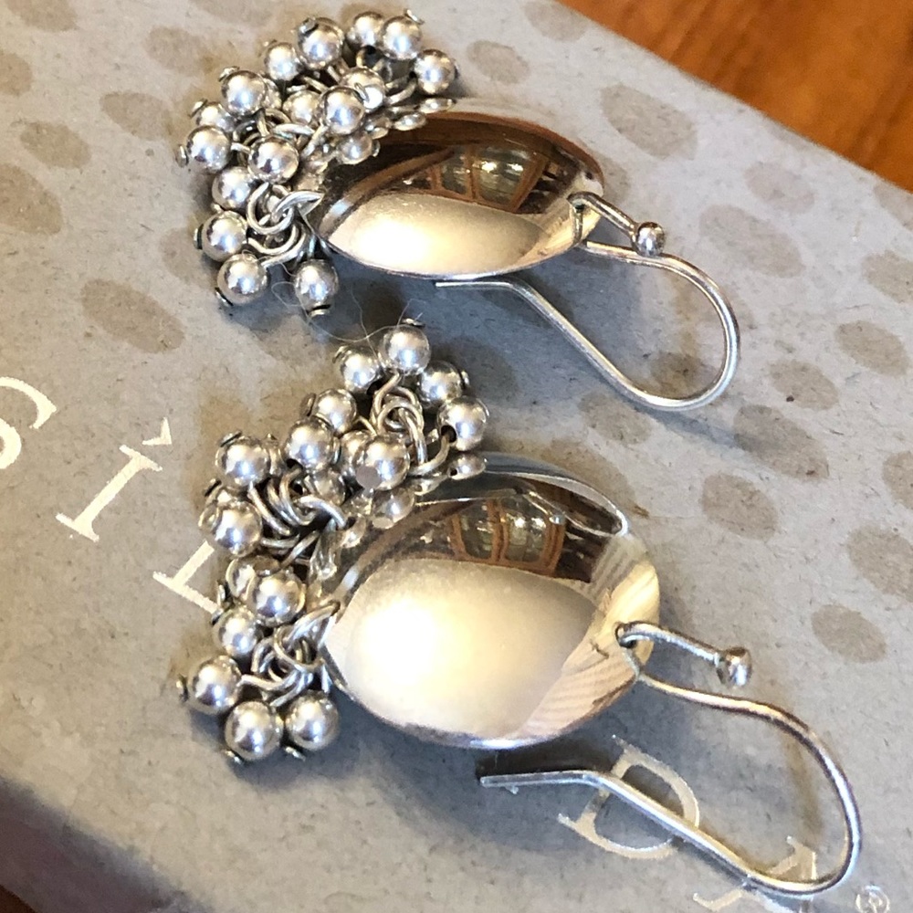 Rare Vintage Silpada Sterling Silver Cha-Cha Earrings W0886 - Picture 6 of 8